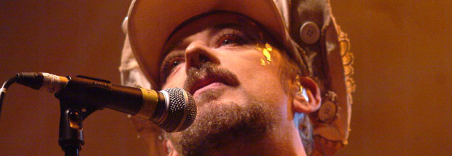 Boy George Performing