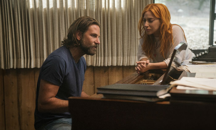 Bradley Cooper and Lady Gaga star in 'A Star Is Born'