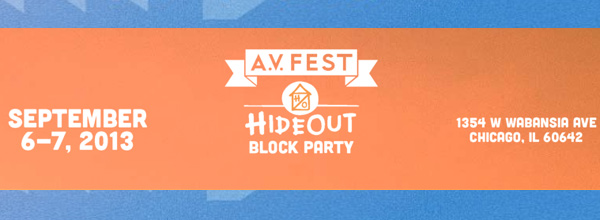 The AV Fest 2013 Logo