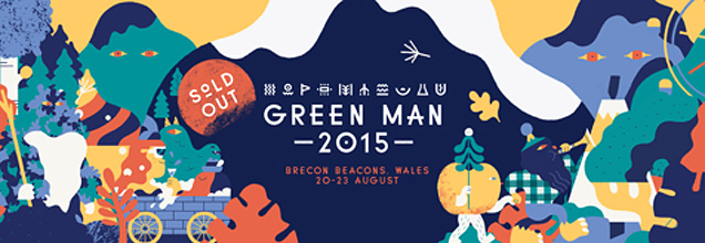 Green Man 2015 logo