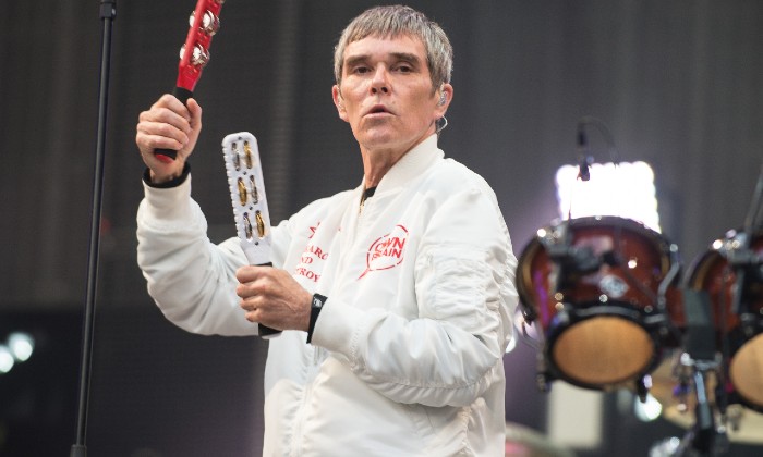 Ian Brown performing live with The Stone Roses in 2017 / Photo Credit: Stuart Westwood / Rmv/Zuma Press/PA Images