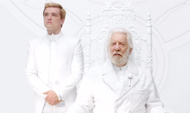 President Snow Peeta The Hunger Games: Mockingjay