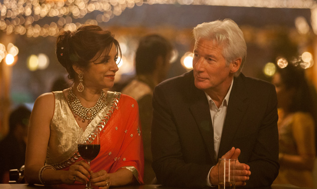 Richard Gere and Lillette Dubey in 'The Second Best Exotic Marigold Hotel'