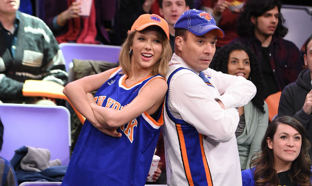 Taylor Swift and Jimmy Fallon on 'The Tonight Show' 1