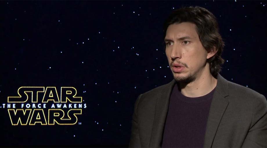 Adam Driver - Star Wars: Episode VII - The Force Awakens Interview