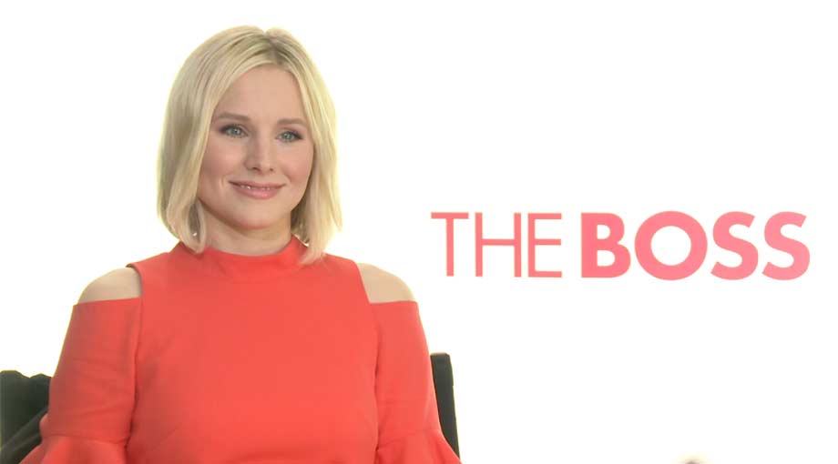 Kristen Bell - The Boss Video Interview