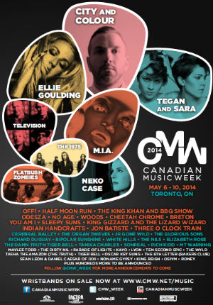 Cmw Announces Initial Festival Line-up With Performances By Mia, Ellie Goulding And More