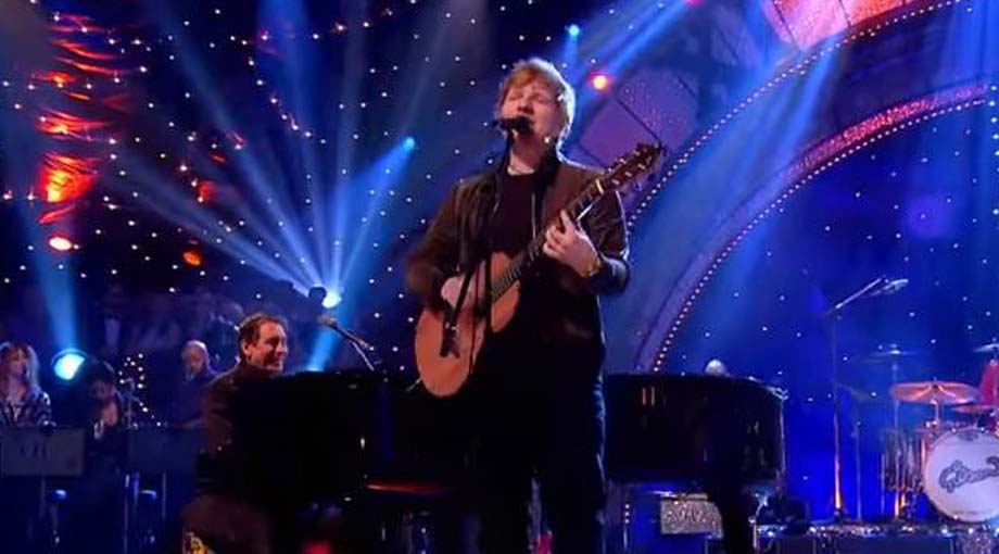 Ed Sheeran - Layla (with Jools Holland and His Rhythm and Blues Orchestra) Live 