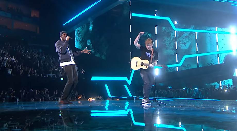 Ed Sheeran - Castle On The Hill & Shape Of You feat. Stormzy [Live from the Brit Awards 2017] Video Video