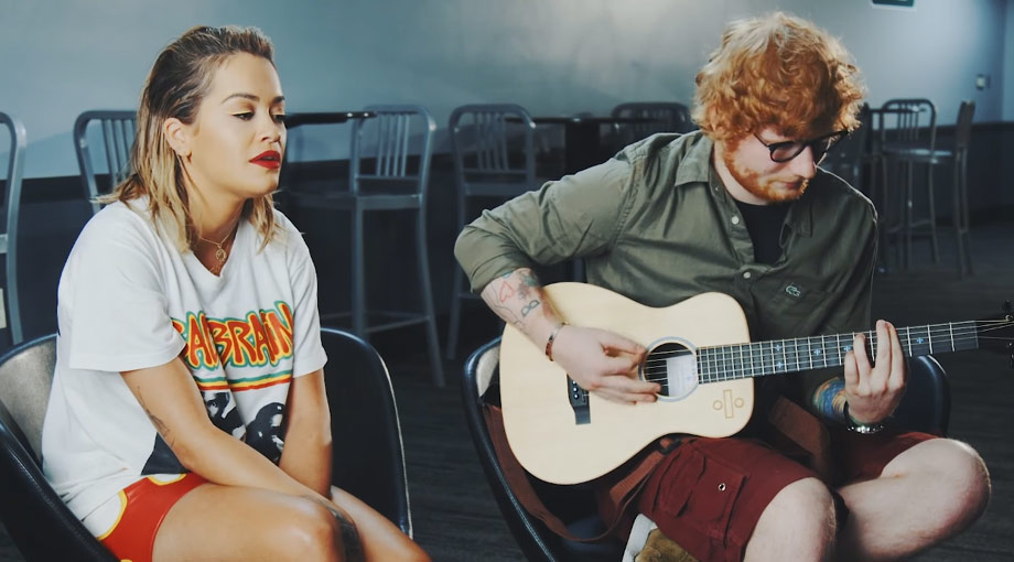 Rita Ora - Your Song ft. Ed Sheeran [Acoustic] 