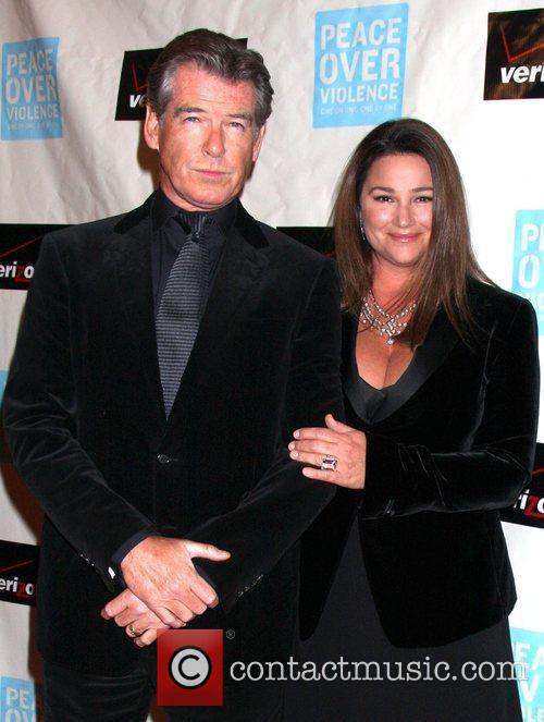 Pierce Brosnan and Wife Keely Shaye Smith Brosnan