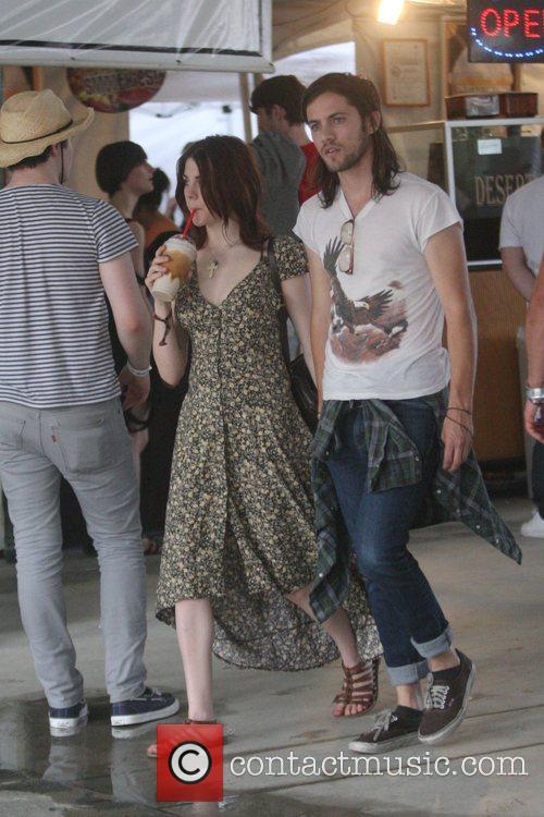 Frances Bean Cobain and Isaiah Silva