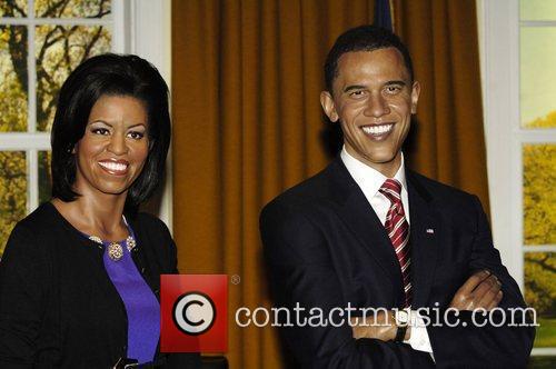 Michelle Obama and President Barack Obama