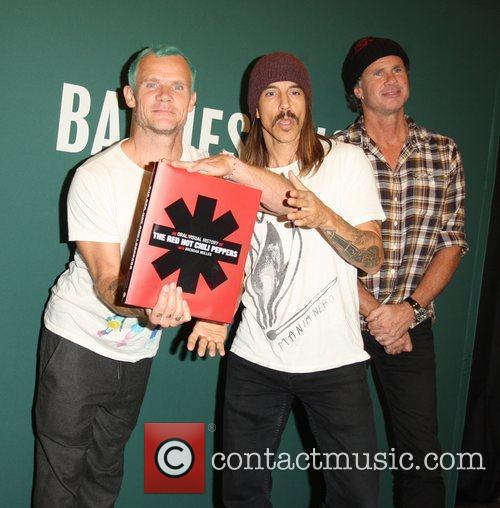 Flea, Anthony Kiedis, Chad Smith and Red Hot Chili Peppers