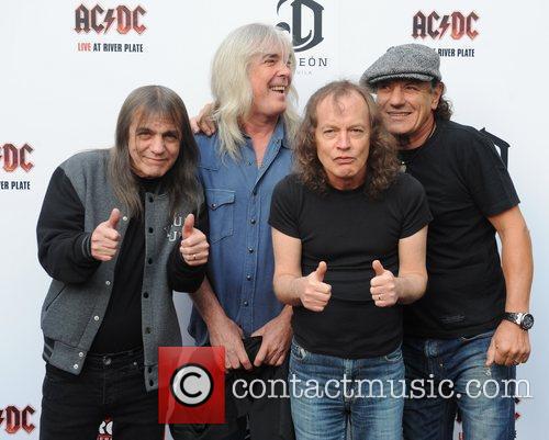 AC/DC at the Premiere of 'AC/DC - Live at River Plate' in 2011