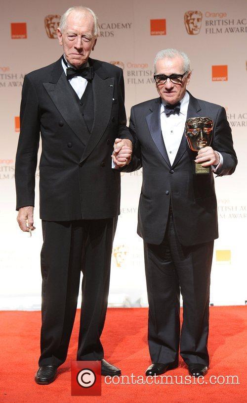 Max Von Sydow, Martin Scorsese and Bafta