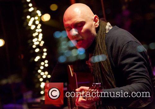 Billy Corgan of the Smashing Pumpkins performs live