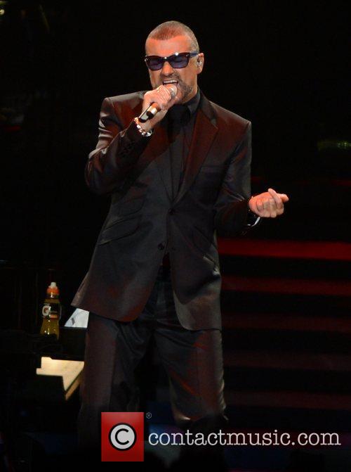 George Michael performing live