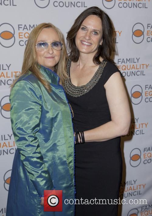 Linda Wallem and Melissa Etheridge