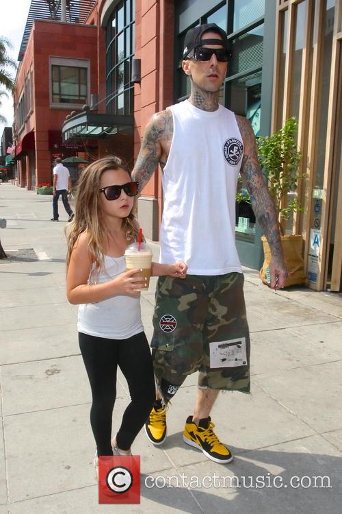 Travis Barker and Alabama Luella Barker