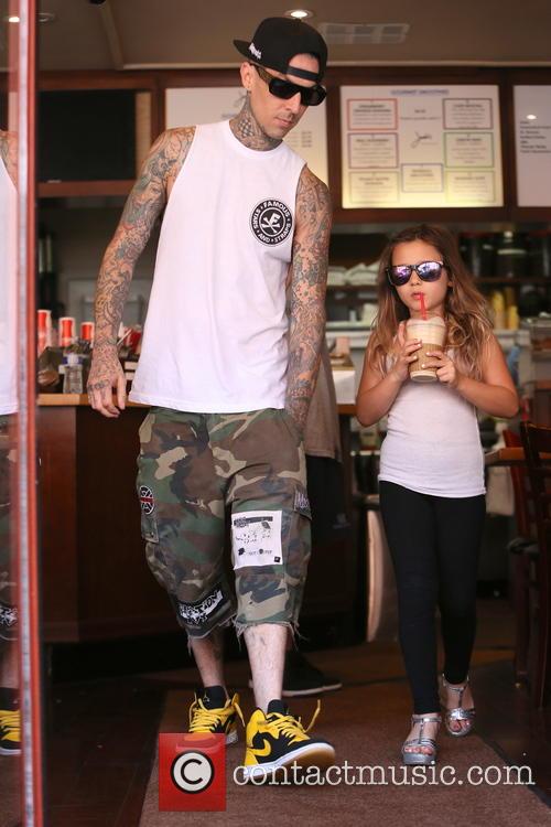 Travis Barker and Alabama Luella Barker