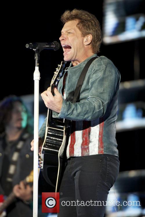 Bon Jovi performing live