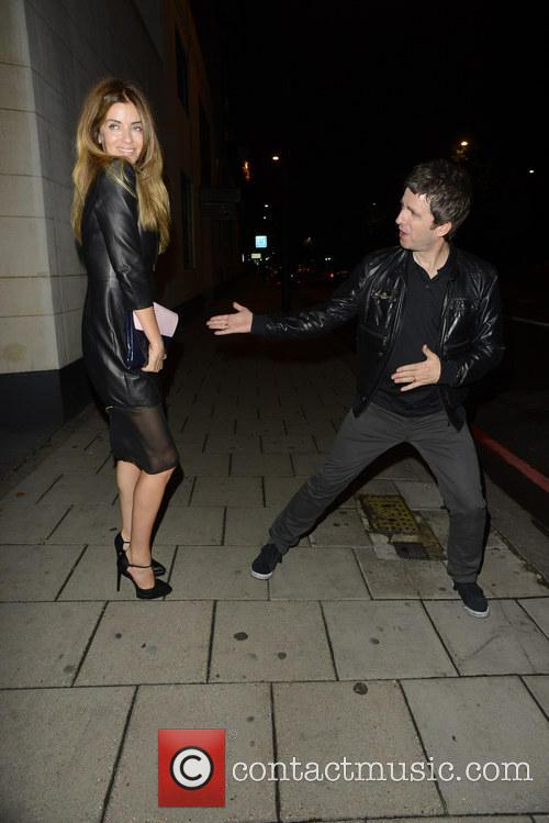 Noel Gallagher and Sara Macdonald