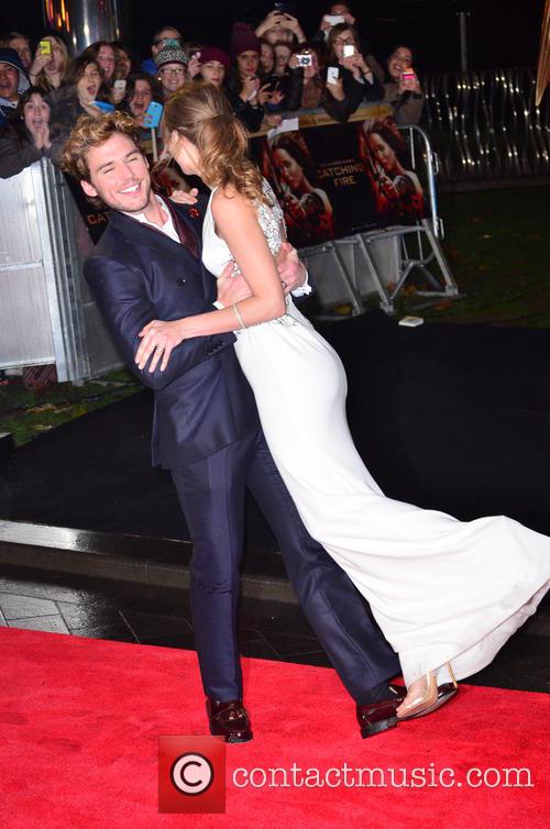 Sam Claflin and Laura Haddock