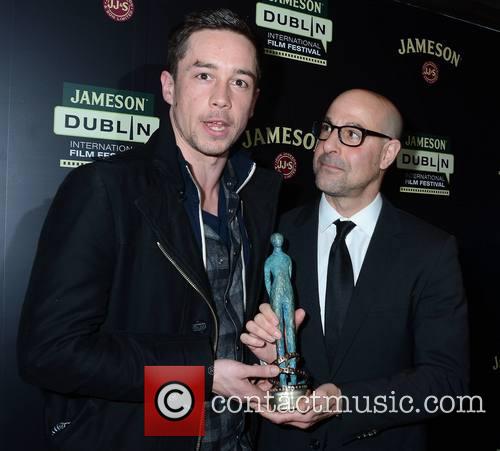 Killian Scott and Stanley Tucci