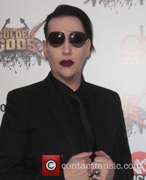 Marilyn Manson At The Golden Gods Awards