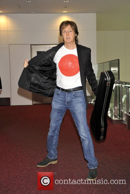 Paul McCartney at a recent press event