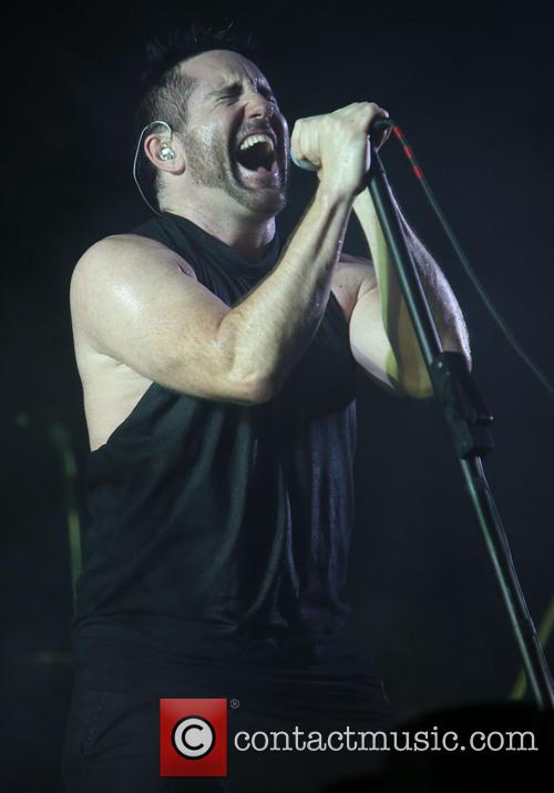 Nine Inch Nails performing at Rock im Park