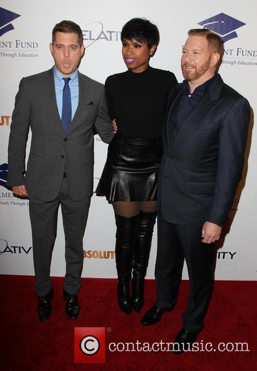 Michael Bublé, Jennifer Hudson and Ryan Kavanaugh