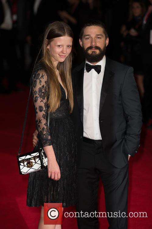 Shia LaBeouf and Mia Goth