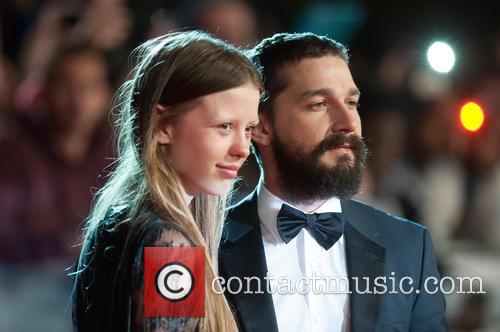 Shia Labeouf and Mia Goth