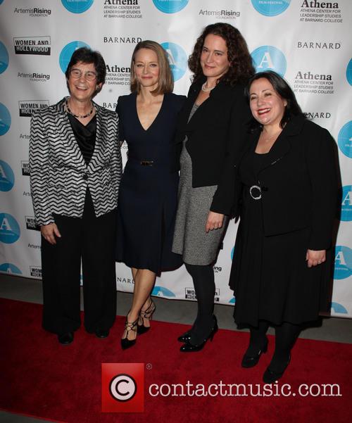 Kathryn Kolbert, Jodie Foster, Debra Spar and Melissa Silverstein