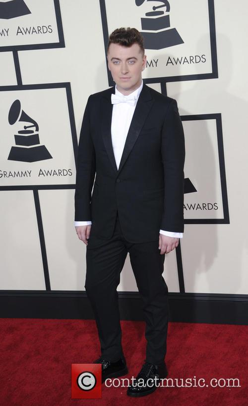 Sam Smith at 2015 Grammys