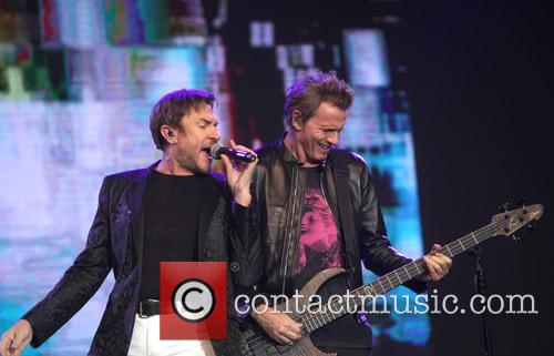 Simon Le Bon, John Taylor and Duran Duran