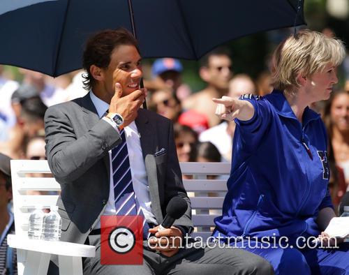 Tommy Hilfiger and Jane Lynch