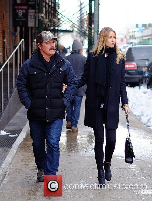 Josh Brolin and Kathryn Boyd