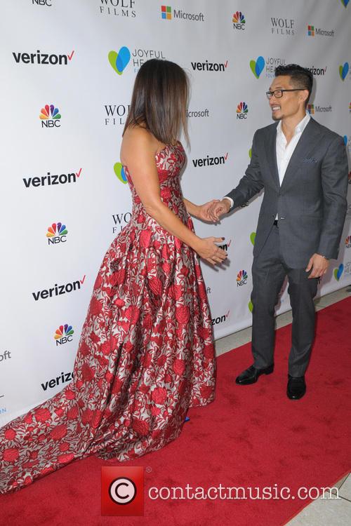 Mariska Hargitay and Daniel Dae Kim