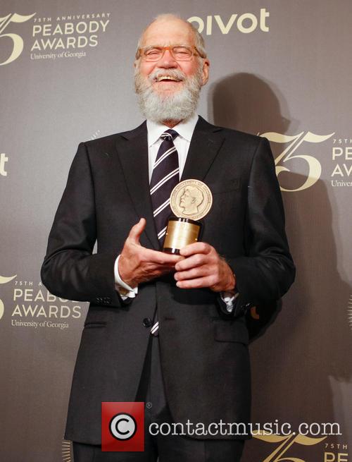 David Letterman at the Peabody Awards