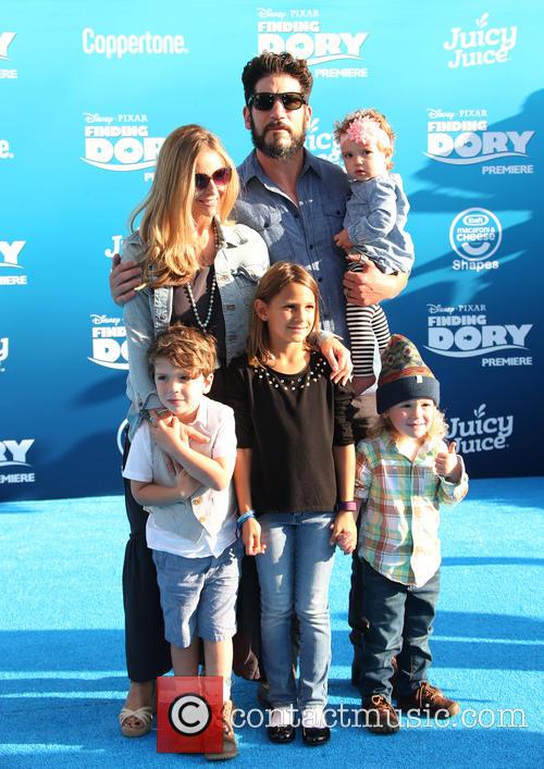 Jon Bernthal, Erin Angle and Adeline Bernthal