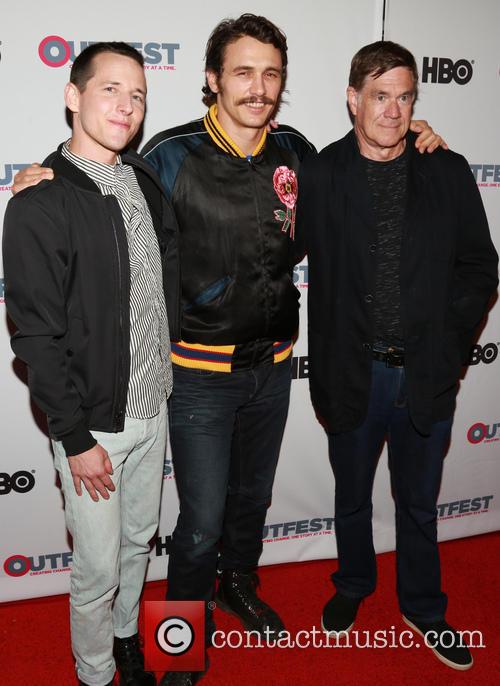 Justin Kelly, James Franco and Gus Van Sant