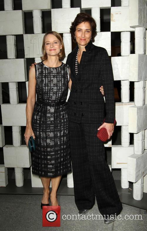 Jodie Foster and Alexandra Hedison