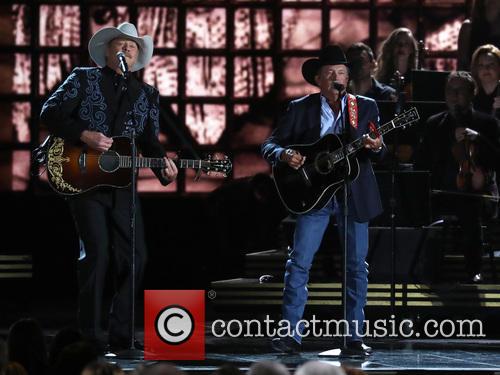 Alan Jackson and George Strait