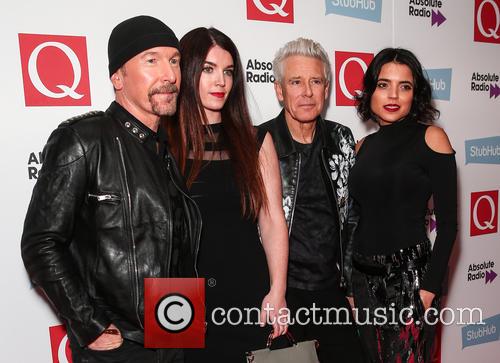 U2, The Edge, David Evans and Adam Clayton 4