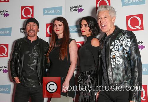 U2, The Edge, David Evans and Adam Clayton 11