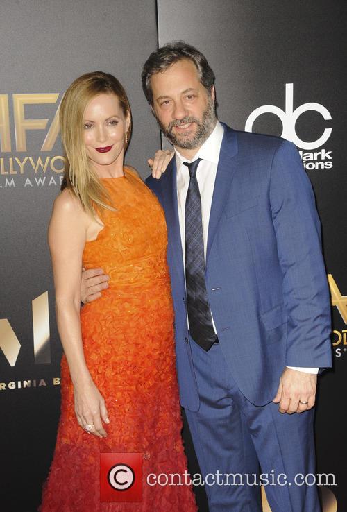 Leslie Mann and Judd Apatow