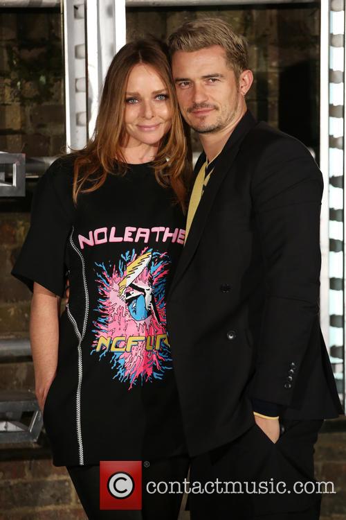 Stella Mccartney and Orlando Bloom